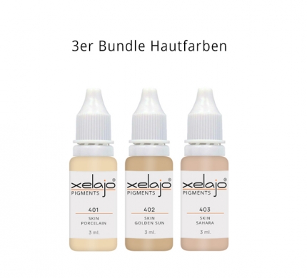 3er Set PMU Hautfarben - Korrekturfarben à 3 ml.